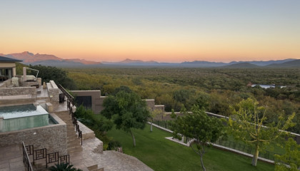 Sunset at Kudu Valley Lodge
